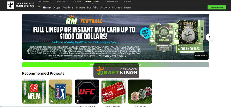 Other bonuses Draftkings